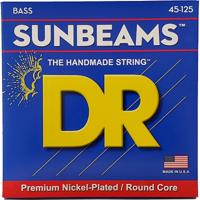 DR Strings NMR5-45 Sunbeam Medium 45-125 5-snarige basgitaarsnaren - thumbnail