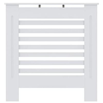 Radiatorombouw 78 cm MDF wit - thumbnail