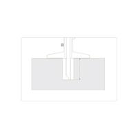 Accud 1601080 Diepteschuifmaat 200 mm - thumbnail