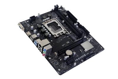 BioStar H610MHC Moederbord Socket Intel LGA 1700 Vormfactor Micro-ATX Moederbord chipset Intel® H610