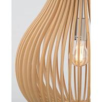 Lyora Moderne hanglampSoho hout Ø 38cm - 9138061 - thumbnail