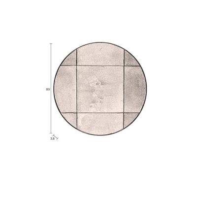 Dutchbone Ronde Spiegel 'Mado' Antique finish, 89cm