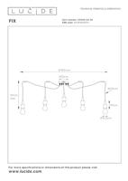 Lucide G95 Class B - Filament lamp - Ø 9,5 cm - LED Dimb. - E27 - 1x7W 2700K - Transparant - thumbnail