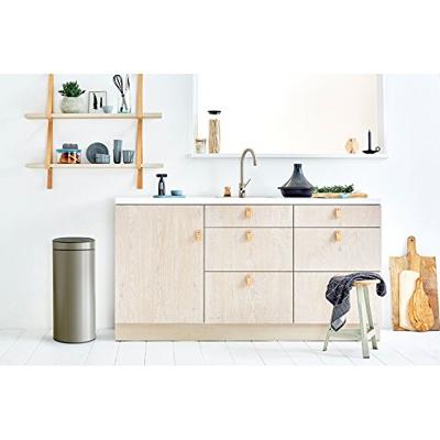 Brabantia touch bin afvalemmer 30 liter platinum - thumbnail