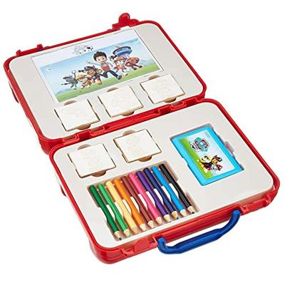 Multiprint Paw patrol reis stempel- en kleurkoffer Multiprint Paw patrol reis stempel- en kleurkoffer
