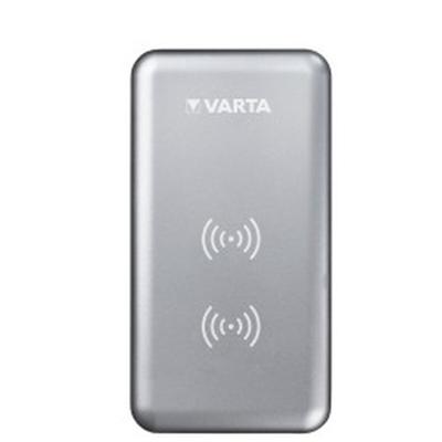 Draadloze Power Bank Varta Fast Wireless Zilver Draadloze Power Bank Varta Fast Wireless Zilver