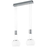 LED Hanglamp 16W - Dimbare Hangverlichting - Warm Wit 3000K - Mat Nikkel - thumbnail