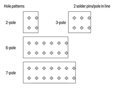 WAGO 735-126 Veerkrachtklemblok Aantal polen 6 Oranje 220 stuk(s)