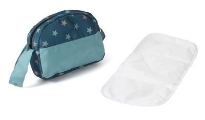 Poppen Luiertas - Stars Turquoise