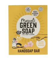 Marcel's Green Soap Handzeep bar vanille & kersenbloesem 90 Gram - thumbnail