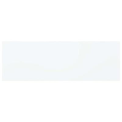 Wandschappen 4 st 60x20x1,5 cm bewerkt hout wit