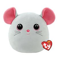 TY Squish A Boos Knuffelkussen Muis Catnip 20 cm - thumbnail