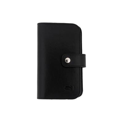 Senza Leather Wallet Slide Case Black Size XXL