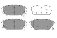 Remblokken set KBP3039 - thumbnail