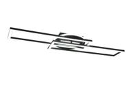 Trio Verstelbare led plafondlampTwister zwart - R67183132 - thumbnail