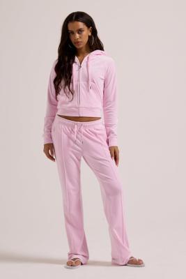 Juicy Couture Madison Full Zip Trainingspak Dames Roze - Maat L - Kleur: Roze | Soccerfanshop