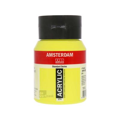 Royal Talens Amsterdam Acrylverf 500 ml - Nikkeltitaangeel 274