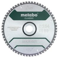 Metabo MULTI CUT CLASSIC 628666000 Cirkelzaagblad 254 x 30 x 1.8 mm Aantal tanden: 60 1 stuk(s) - thumbnail