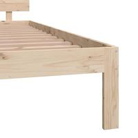 Bedframe massief hout 180x200 cm - thumbnail