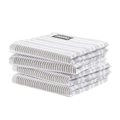 DDDDD DDDDD vaatdoek Stripe light grey 30 x 30 cm