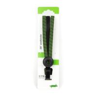 Widek triobinder eye met haak 3x12mm zwart/olijfgroen - thumbnail