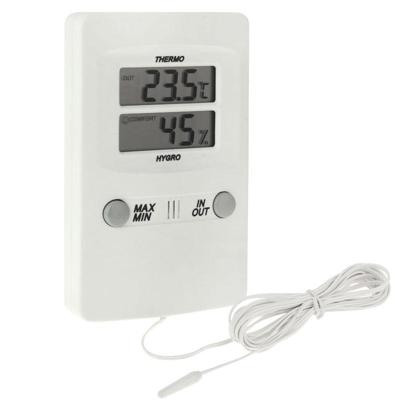 TH01 Digitale LCD Indoor buitensensor sonde weer luchtvochtigheid Hygrometer Thermometer Meter