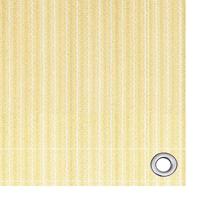 Balkonscherm 120x500 cm HDPE beige - thumbnail