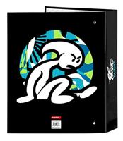 Ringmap El Niño Green bali Zwart A4 (27 x 33 x 6 cm) - thumbnail