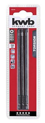 Schroefbit 150mm Torsie Pz Set 3St KWB - Kwb Schroefbit 150mm Torsie Pz Set 3St KWB - Kwb
