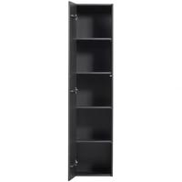 WOOOD Opbergkast 'Teun' 188 x 44cm, kleur Zwart - thumbnail