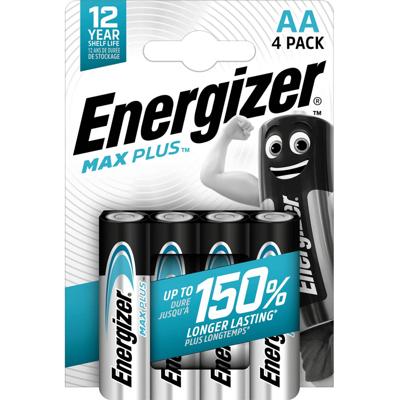 Batterij energizer max plus 4x aa alkaline