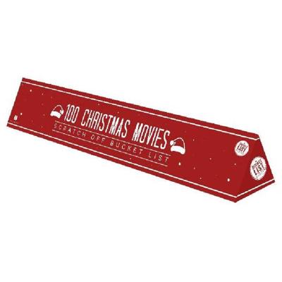 Gift Republic Kraskaart Poster - 100 Kerstfilms