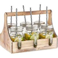 Zeller Present Drinkglazen Glas Transparant 19747 - thumbnail