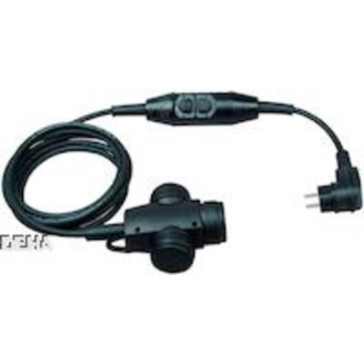 Bachmann 919.015 PRCD-verlengkabel PRCD-S 250 V Zwart IP44