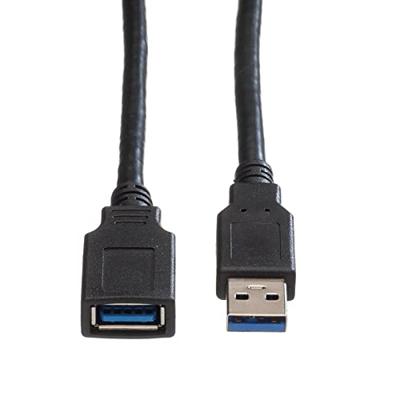 ROLINE USB 3.2 Gen 1 kabel, type A-A, ST/BU, zwart, 1,8 m