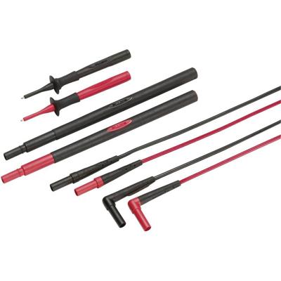 Fluke TL238 Veiligheidsmeetsnoerenset [Testpunt, Banaanstekker 4 mm - Bus 4 mm, Banaanstekker 4 mm] Rood, Zwart 1 stuk(s)