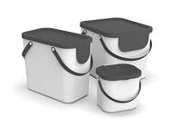 Rotho ALBULA Bio Afvalbakje 23.5x20x20.8 cm 6L Lime Groen - thumbnail