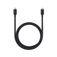 Satechi Thunderbolt-kabel Thunderbolt 4 USB-C 1.00 m Zwart, Zilver ST-YTB100K - thumbnail