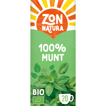 Zonnatura Biologische Thee 100% Munt bij Jumbo