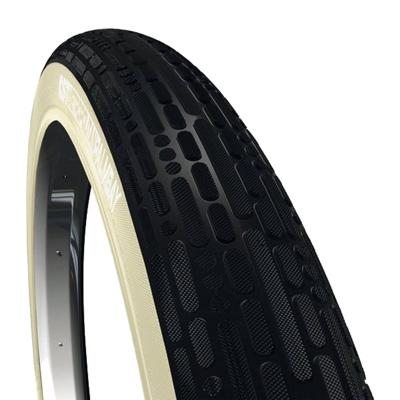 CST palmbay (1mm anti-lek) protection level 1 zwart/wit met reflectie. 28x2.0, etrto 50-622