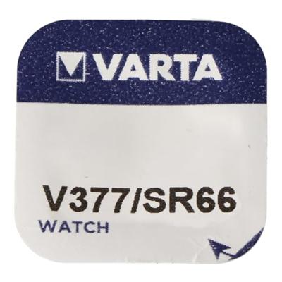 Varta Zilveroxide Batterij SR66 | 1.55 V DC | 27 mAh | Zilver | 10 stuks - VARTA-V377 VARTA-V377 - thumbnail