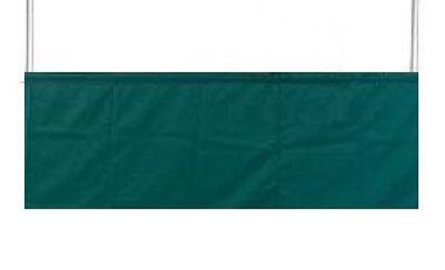 Halfhoog zijwand 3 mtr geschikt voor Easy Up tenten in Groen