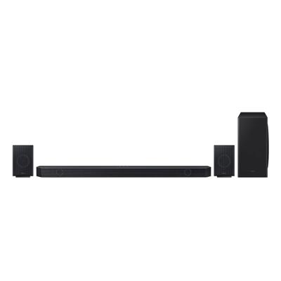 SAMSUNG Soundbar HW-Q930D/ZF 2024 - Dolby Atmos Wireless, Q-Symphony, 9.1.4 kanalen, SpaceFit Sound Pro en compatibel met spraakassistenten