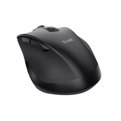 Trust Fyda Draadloze Ergonomische RF + Bluetooth Muis - thumbnail