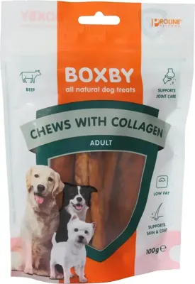 Proline kauwstaaf Boxby rund 100 g Proline kauwstaaf Boxby rund 100 g