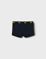 Name it 3-pak jongens boxershorts - Basic - Katoenen jongens onderbroeken - Zwart - Grijs - Donkerblauw - thumbnail