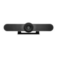 Logitech MeetUp 4K-webcam 3840 x 2160 Pixel Standvoet, Klemhouder - thumbnail