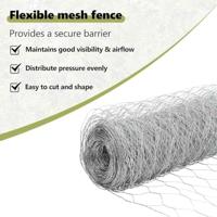 VidaXL Afrasteringspaal zilver 10 x 1,2 m (36 mm gaas) staal - thumbnail