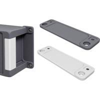 Bopla BA WL 17 7035 00500305 Wandklem (l x b x h) 173 x 40 x 8 mm Aluminium Grafietgrijs (RAL 7024) 2 stuk(s) - thumbnail