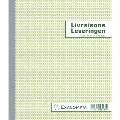 Leveringenboek exacompta manifold du 50vel nl fr | 10 stuks
